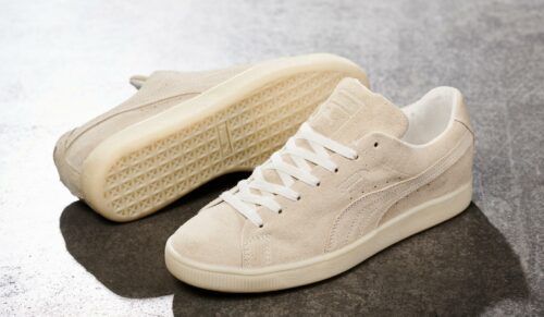 Der „Re:Suede“ von Puma wird von 500 Testpersonen getragen, um herauszufinden, ob er biologisch abbaubar ist. (Foto: Puma)