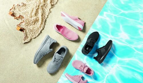 Sneaker mit Recycling-Obermaterial von Lidl. (Foto: Lidl)