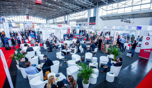 Die Internet World Messe am 01.03.2016 in München (Oberbayern). Foto: Marc Müller/dedimag/InternetWorld
