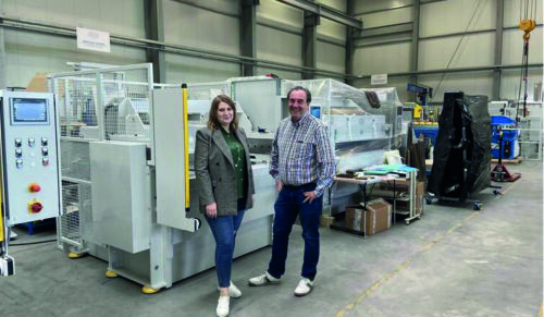 Jennifer Ring und Andreas Ring aus der Geschäftsführung der Ring Maschinenbau GmbH. (Foto: Ring Group)