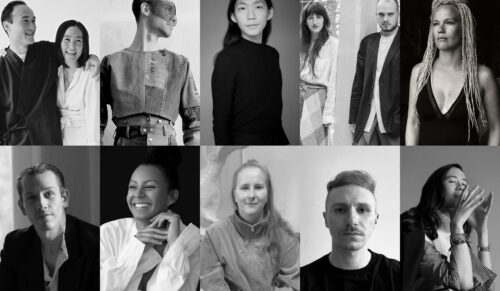 Die Finalistinnen und Finalisten des Rising Voices Award. (Foto: Fashion Council Germany)