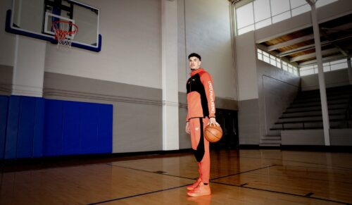 LaMelo Ball, Rookie of the Year  der NBA-Saison 2020/2021, und sein Signature-Schuh „MB.01“. (Foto: Puma)