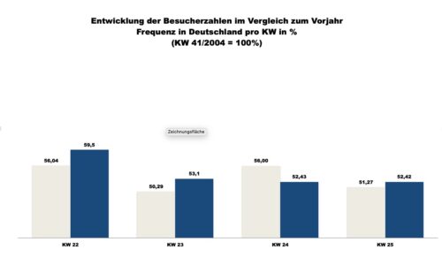 ShopperTrak - 25. Kalenderwoche 2019 (Grafik: Redaktion)