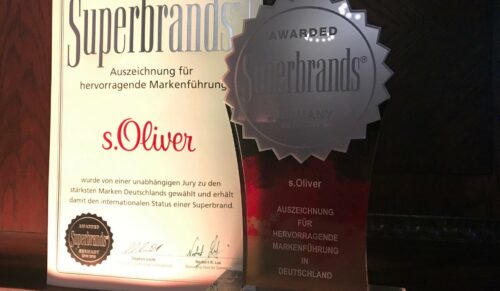 Der Preis wurde in Berlin verliehen. (Foto: S.Oliver)