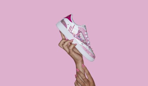 Limitiertes Reebok-Modell „Crystal Coated“ wird per Sprachassistent verlost (Foto: Reebok)