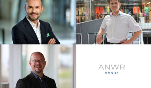 Gregor F. Bernhart (links oben), Alexander Hock und Harald Krug (links unten) (Foto: ANWR Group)