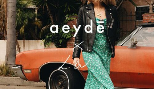 Das Berliner Schuhlabel Aeyde hat sich mit Bloggerin Lucy Williams zusammengetan. (Foto: Aeyde)