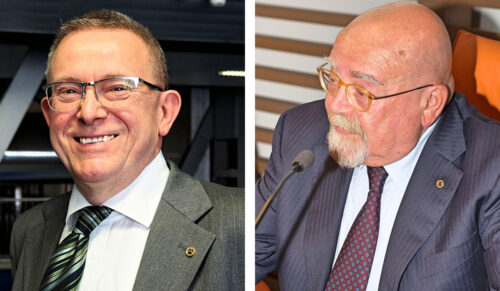 Roberto Vago und Amilcare Baccini (Fotos: Assomac)