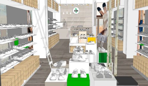 Die Bär GmbH stellt in Berlin ihr neues Shop-Konzept vor. (Foto: Bär Schuhmanufaktur)