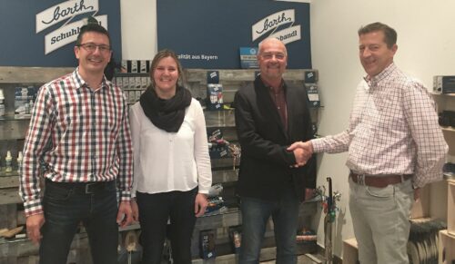 Marco Heigl, Stephanie Heigl, Rainer Barth und Thomas Bumiller (Foto: Barth Schuhbandl)