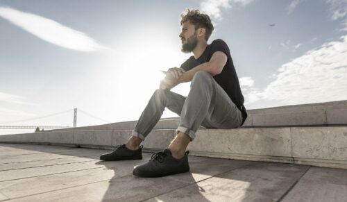 Mit dem Eco4 Sneaker will das Modelabel Bleed für mehr Klimagerechtigkeit sorgen. (Foto: Bleed)