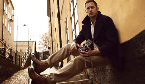 Clarks wirbt mit Schauspieler Alexander Skarsgård (Foto: Clarks)