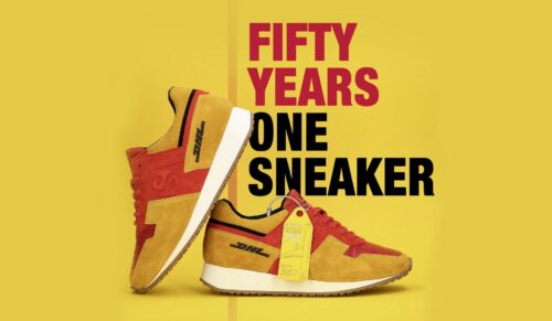 Mybudapester.com und DHL Express launchen einen gemeinsamen Sneaker. (Foto: Mybudapester.com)