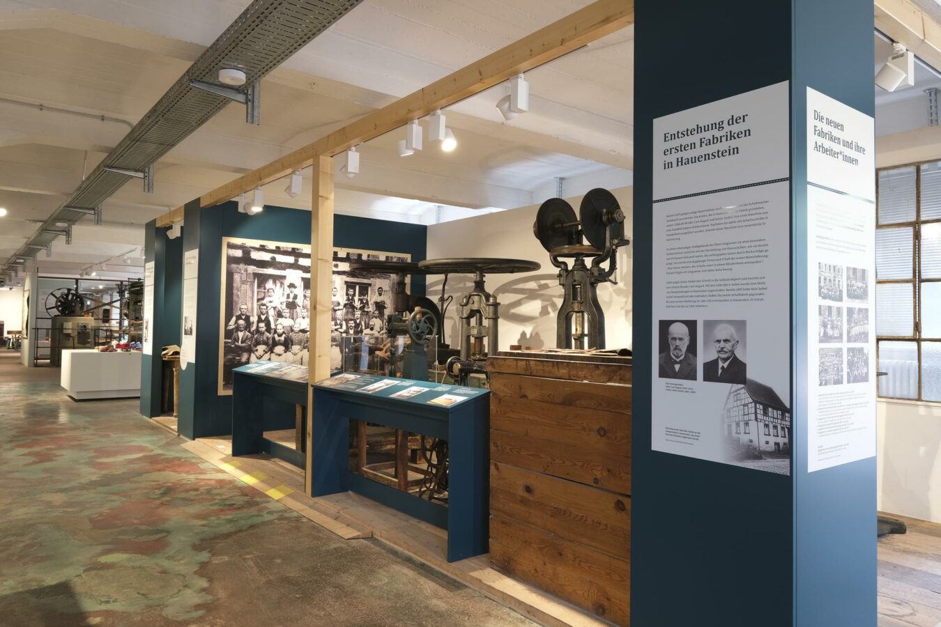 Das neue Konzept des Deutschen Schuhmuseums Hauenstein. (Foto: Michael Utz)