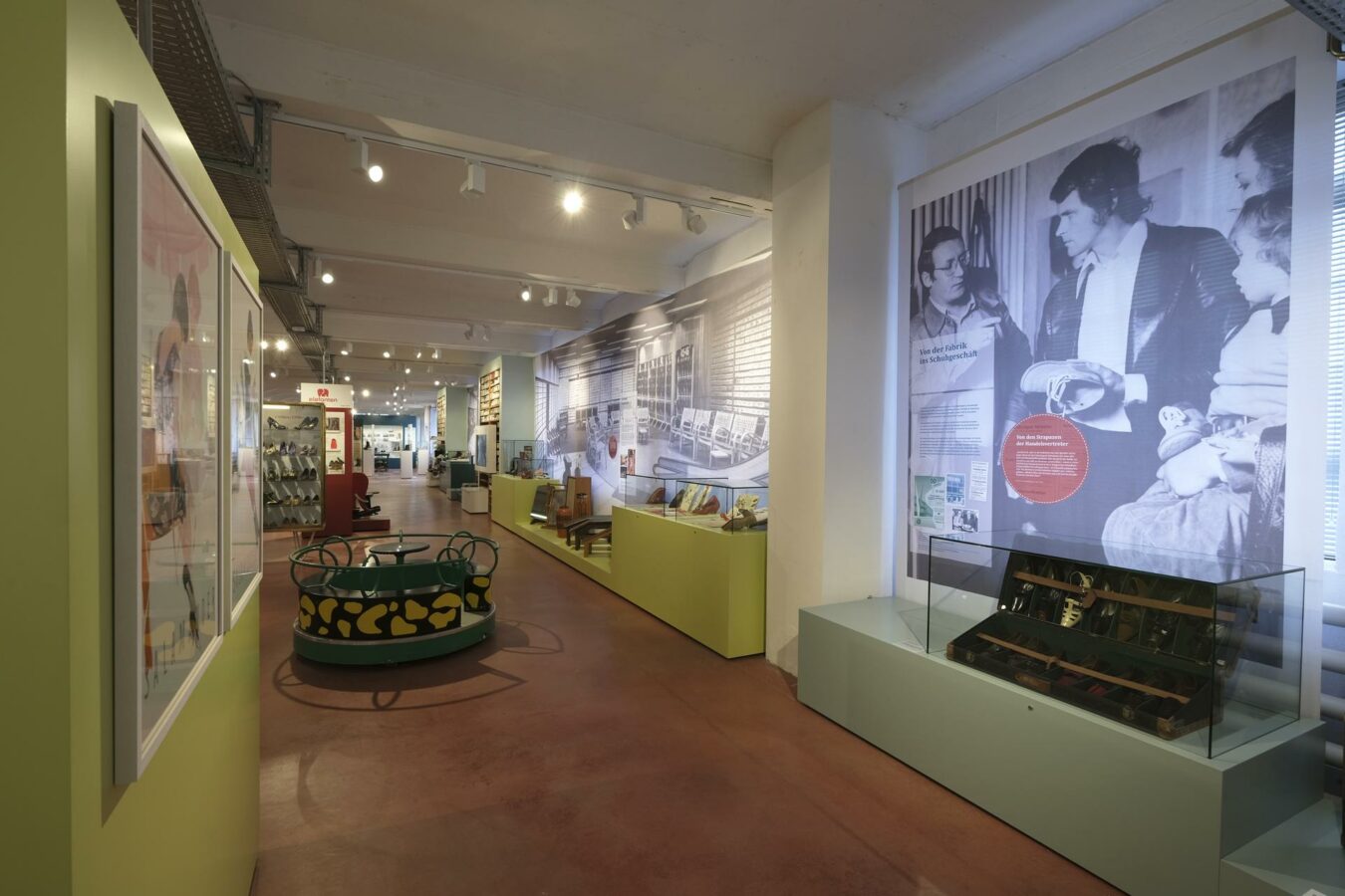 Das neue Konzept des Deutschen Schuhmuseums Hauenstein. (Foto: Michael Utz)