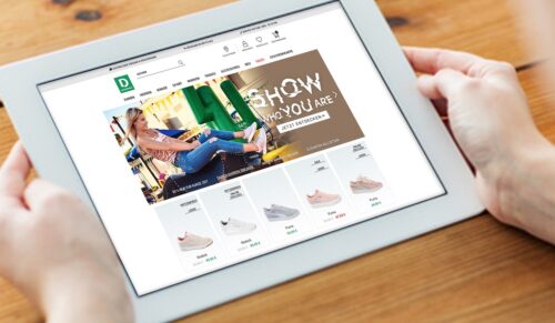 Der Onlinehandel mit Schuhen ist im ersten Quartal 2025 um 5,8% gewachsen. (Foto: Deichmann)