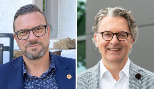 Hansjörg Egli (li.) und Stephan Krug (Foto: ZUSA/SABU)