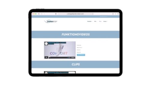 Die Energystep-E-Learning-Plattform (Screenshot: Ara)