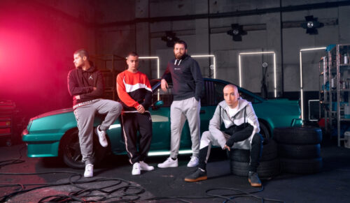 Das Kreativ-Studio Sucuk und Bratwurst beim Dreh für die Foot Locker Holiday-Kampagne. (Foto: Foot Locker)