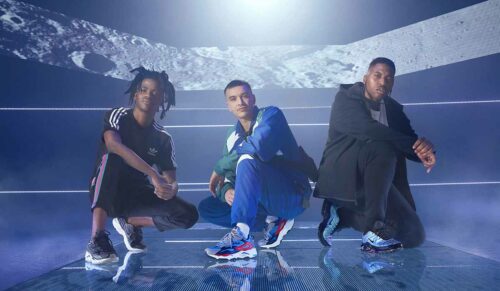 (v.l.n.r.) Malboneige, Manic MC und Prince Waly (Foto: Foot Locker)