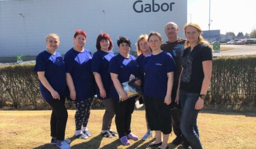 Neue Team-Mitglieder im Gabor-Werk in Banovce (Foto: Gabor)