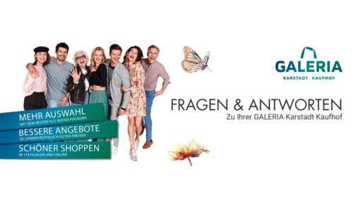 Das neue blau-grüne Logo ist auf der Kaufhof- sowie auf der Karstadt-Homepage zu sehen. (Foto: Galeria Karstadt Kaufhof / Website)