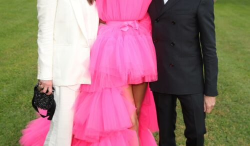 Ann-Sofie Johansson, Kendall Jenner und Giambattista Valli ( Foto: Andreas Rentz/amfAR/Getty Images for H&M / amfAR )