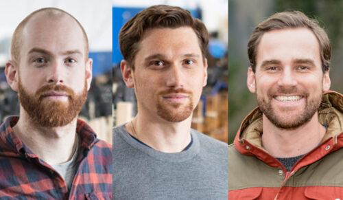 (v.l.n.r.) Christian Wittig, Florian Kern und Albrecht Volz (Foto: Hanwag