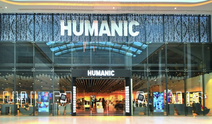 Humanic Flagship im City Park Laibach. (Foto: Leder & Schuh AG)