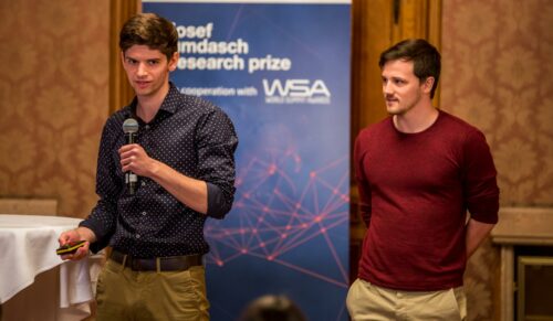 Start-up Jingle gewinnt Josef Umdasch Forschungspreis 2018 (Foto: Philipp Benedikt für die Umdasch Group)