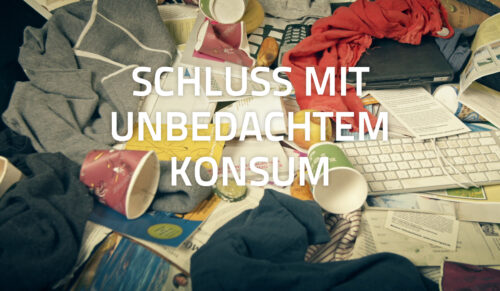 Die Deutsche Umwelthilfe fordert zum Konsumverzicht auf. (Foto: Deutsche Umwelthilfe)
