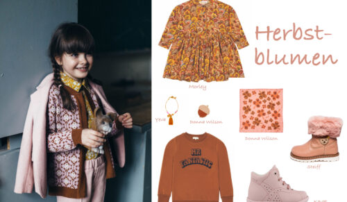 Trend-Look für die kühle Jahreszeit: Herbstblumen (Collage: Redaktion). 