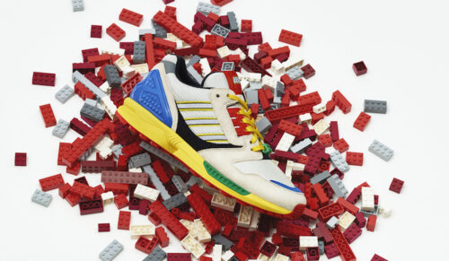 So sieht der Lego-Sneaker von Adidas aus. (Foto: Lego)