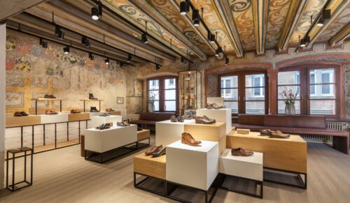 Ansorg-Lichtdesign im Schuhhaus Lüke (Foto: Ansorg)