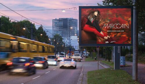 Marc Cain: Out-of-Home-Kampagne in großen deutschen Städten. (Foto: Marc Cain)