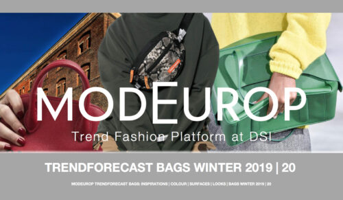 Modeurop Fashion Forecast Bags & Luggage Herbst/Winter 2019/20 auf der ILm in Offenbach (Foto: Modeurop/DSI)