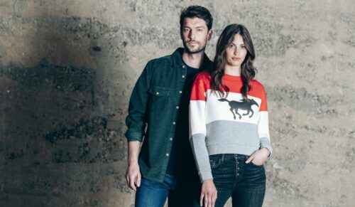 Motiv aus der aktuellen Kampagne von Mustang. (Foto: Mustang)