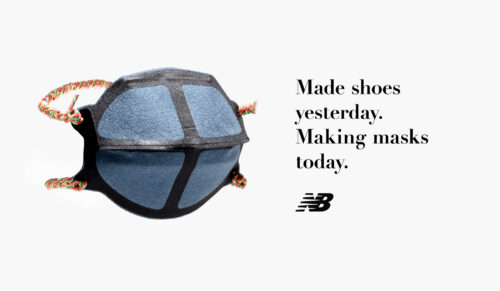 New Balance produziert in den USA Schutzmasken. (Foto: New Balance)