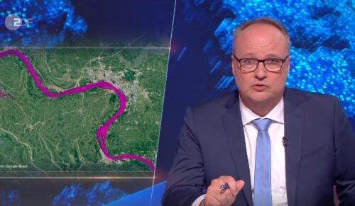 Oliver Welke, Heute Show. (Screenshot: ZDF)