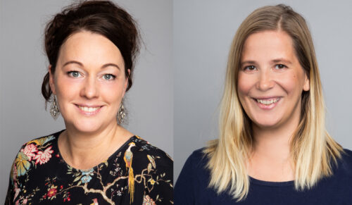 Dorit Posdorf, Head of Sales & Customer Experience, (li.) und Vera Termühlen-Enger, Head of HR (Foto: Outfittery)