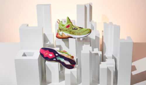 Der erste Augmented Reality Sneaker mit LQD-Cell-Technologie von Puma: der LQD Cell Origin AR. (Foto: Puma)