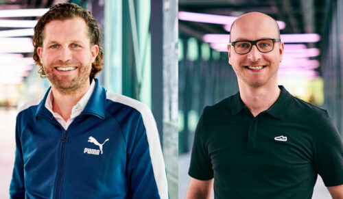 Hubert Hinterseher (re.) und Arne Freundt. (Foto: Puma)