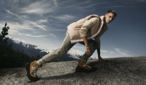 Der 19-jährige Romeo Beckham, Sohn von Fußballstar David Beckham, ist einer von drei Testimonials der neuen Canada Goose-Kampagne. (Foto: Canada Goose)