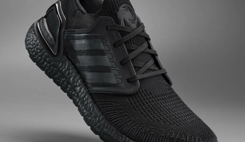 Adidas Ultraboost 20 Black Tuxedo aus der neuen Adidas x 007-Kollektion. (Foto: Adidas)