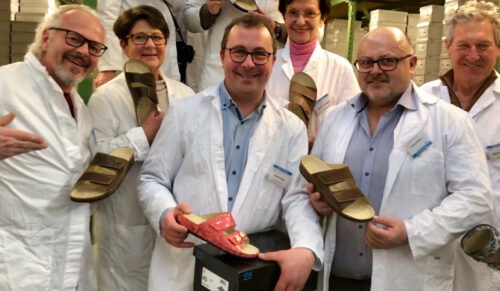Sabu-Händler fertigten bei Vital in Fieberbrunn bei Kitzbühel ihren ganz persönlichen Schuh von A bis Z. (Foto: Sabu)