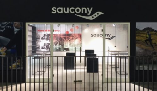 Neuer Showroom von Saucony im O1 in Mainhausen. (Foto: Saucony)