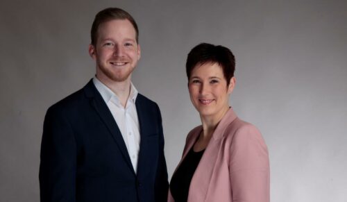 Sebastian Bente und Jana Scholz (Foto: MMC Leipzig)