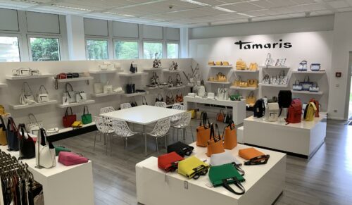 Tamaris Taschen-Showroom in Offenbach (Foto: Meier Lederwaren)