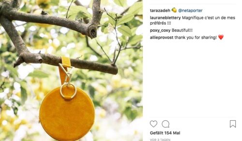 Tara Zadeh gehört zu den Newcomern in der Taschenwelt. Der minimalistische Stil der Bags gibt die Richtung der neuen Trends vor. (Foto: Tara Zadeh on Instagram)