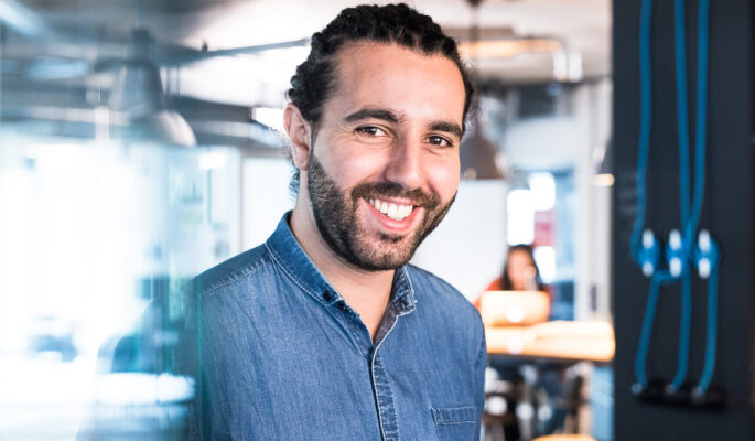 Tarek Müller, Co-CEO von About You. (Foto: Johannes Arlt)